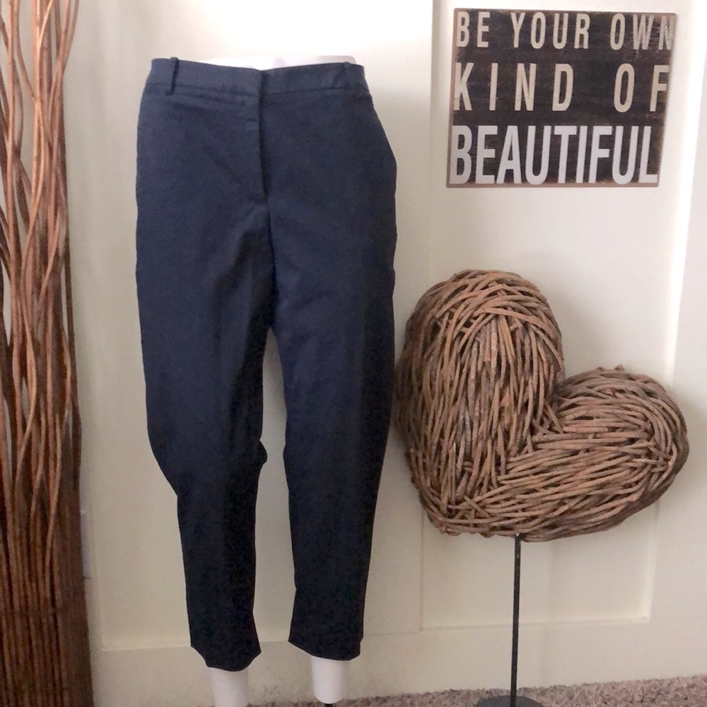 Tommy Hilfiger Navy Cropped Pants